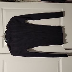 L.O.G.G. H&M ribbed navy midneck sweater size small